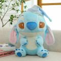 STITCH AZUL CLARO 40CM DORMILON CON GORRO COD PELUCHE244A STITCH AZUL CLARO 40CM DORMILON CON GORRO COD PELUCHE244A