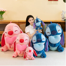 STITCH 50CM CON CORAZON COD PELUCHE112A