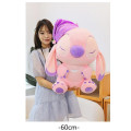 STITCH ROSADO 60CM DORMILON CON GORRO COD PELUCHE243C STITCH ROSADO 60CM DORMILON CON GORRO COD PELUCHE243C