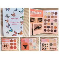 SHEGLAM SOMBRAS 43 TONOS TIPO LIBRO COD CD118