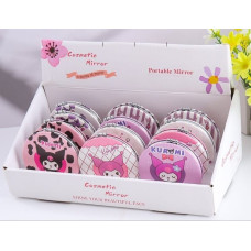 KUROMI ESPEJO CON AUMENTO X UNIDAD COD ESP12U