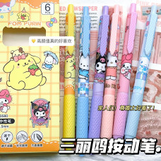 SANRIO ESTUCHE DE BOLIGRAFOS X6 UNIDADES COD 1815B