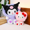KUROMI / MELODDY 40CM CON CORAZON COD PELUCHE189 KUROMI / MELODDY 40CM CON CORAZON COD PELUCHE189