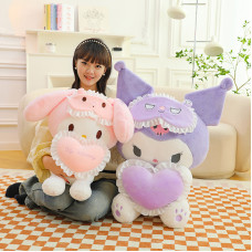 KUROMI / MELODDY 25CM CON CORAZON COD PELUCHE189B