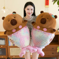 CAPIBARA 50CM TIPO SIRENA COD PELUCHE213B CAPIBARA 50CM TIPO SIRENA COD PELUCHE213B
