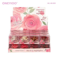 ONEYIOO ROSA (ILUMINADOR Y RUBOR ) X UNIDAD COD HB-2001U